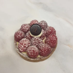 Tarte aux framboises