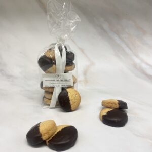 Sablé breton enrobé de chocolat