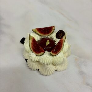Pavlova Figue Vanille (sans gluten)